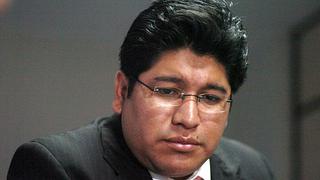 Comisión verá levantamiento de la inmunidad de chacano Renán Espinoza