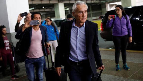 El periodista de Univisión Jorge Ramos fue deportado de Venezuela el martes luego de que Nicolás Maduro cortara una entrevista que le hacía en el palacio de Miraflores. (Reuters).