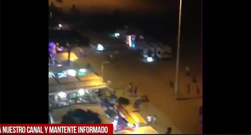 El flashmob se iba a realizar en una playa de España, pero no todo salió como se había planificado, pues se creyó que era un atentado terrorista. (Foto: YouTube)