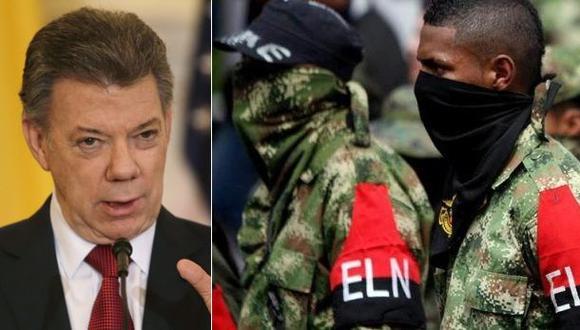 Juan Manuel Santos al ELN: "Los está dejando el tren de la paz"
