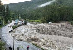 Apurímac: vehículos quedan varados en vía Interoceánica ante desborde de río en Chalhuanca