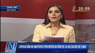 Patricia Juárez: "El municipio no es solo Villarán, se acabó el tiempo de los señores feudales"