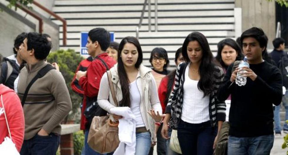 Los universitarios son blanco de la delincuencia en la actualidad (Foto: Andina)