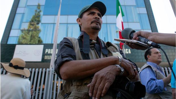 Photojournalist Margarito Martínez was murdered a few days earlier, also in Tijuana.  (GETTY IMAGES).