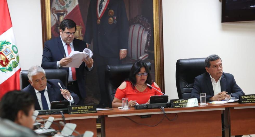 La Comisión de Ética sesionará de forma extraordinaria para evaluar la denuncia contra Lescano. (Foto: Rolly Reyna / GEC)