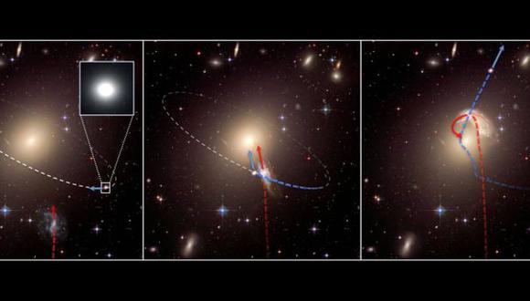 Astrónomos localizan 11 extrañas 'galaxias fugitivas'
