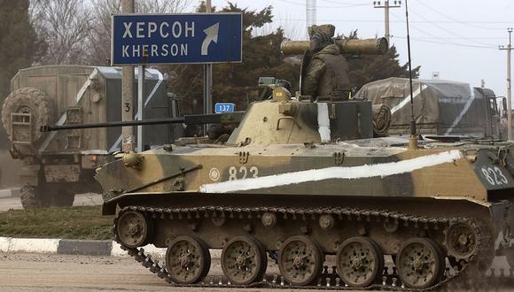 La región de Kherson, invadida desde marzo, volvería a pertenecer a Ucrania en un par de meses. (Foto: Sergei Malgavko / TASS)