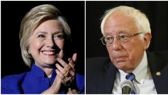 EE.UU.: Clinton y Sanders se reúnen para hacerle frente a Trump