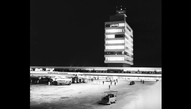 El aeropuerto internacional Jorge Chávez fue inaugurado en 1965 por el presidente Fernando Belaúnde, en su primer gobierno. Reemplazó al antiguo terminal ubicado en limatambo. (Foto: Archivo El Comercio)
