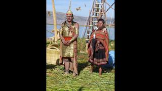 Manco Cápac y Mama Ocllo 'emergen' del lago Titicaca [FOTOS]