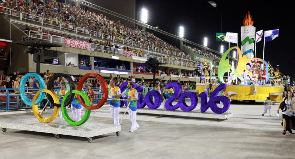 En el carnaval de Río de Janeiro ya se viven los Juegos Olímpicos 2016 (Foto: EFE)
