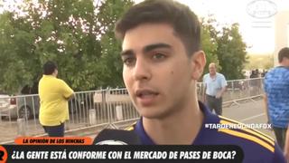 Hinchas de Boca Juniors opinaron sobre la contratación del defensor peruano Carlos Zambrano [VIDEO]