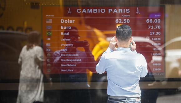 Este es el precio de la moneda estadounidense en Argentina. (Foto: EFE)