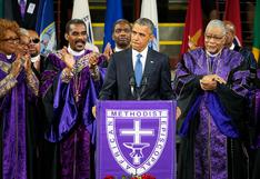 Charleston: Obama da emotivo discurso en funeral de pastor asesinado