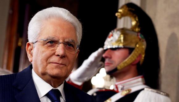 Sergio Mattarella, presidente de Italia. (Foto: Reuters/Alessandro Bianchi)