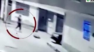 Surco: Sicario mata a un hombre a balazos en la puerta de su casa | VIDEO