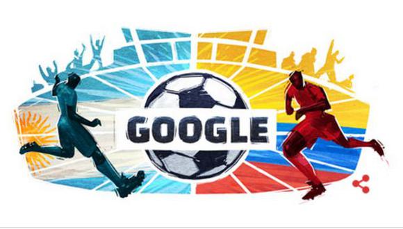 Google: ‘Doodle’ del Argentina vs. Colombia por Copa América