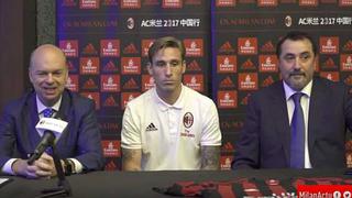 AC Milan: Lucas Biglia eligió el número '21' en honor a Andrea Pirlo