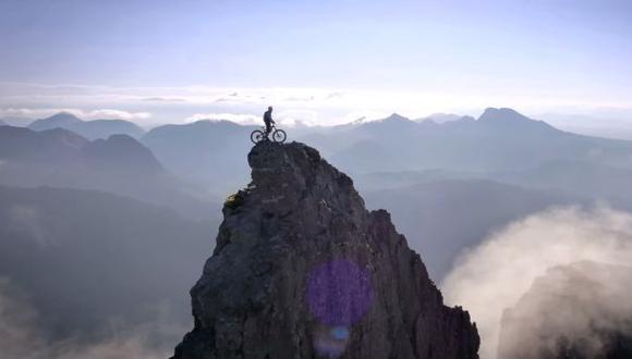 YouTube: mira el más espectacular video de ciclismo de montaña