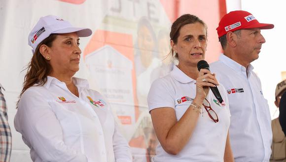 Hania Pérez de Cuéllar dijo que el gabinete de ministros cree en Dina Boluarte sobre sus Rolex. (Foto: Andina)