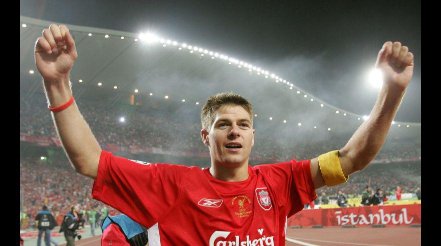 Champions League 2005. Steven Gerrard. Liverpool ganó 3-2 en penales al AC Milan en una final memorable. Los italianos ganaban 3-0, pero los ingleses lograron la hazaña y empataron 3-3. (Foto: Agencias)