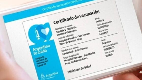 Pronto será obligatorio el pase sanitario en Santa Fe, Argentina.