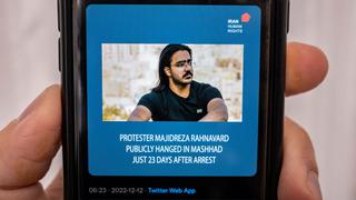 Irán ahorca en público al joven Majidreza Rahnavard por las protestas, la segunda ejecución en una semana 
