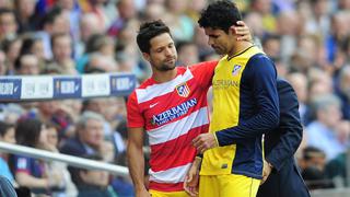 El desconsolador llanto de Diego Costa luego de salir lesionado