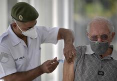 Vacunación contra el coronavirus evitó la muerte de 43.000 ancianos en Brasil