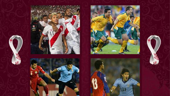 Repechaje: Perú y Uruguay son las únicas selecciones de Conmebol que disputaron estos partidos.