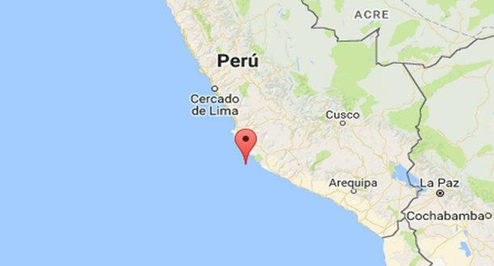 Dos sismos se registraron al sur del Perú.