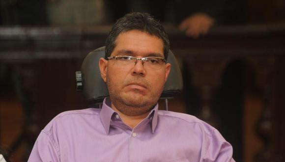 El excongresista Michael Urtecho afronta un pedido fiscal de 24 años de prisión por tres delitos. (Foto: Poder Judicial)