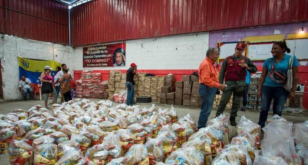 El programa Clap entrega alimentos importados a bajo coste cada mes a más de seis millones de personas, según el régimen. (Foto referencial: EFE)