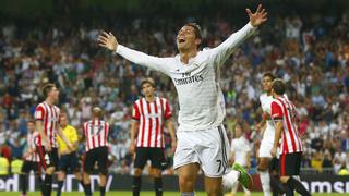 Mira los tres goles de Cristiano Ronaldo al Athletic Bilbao