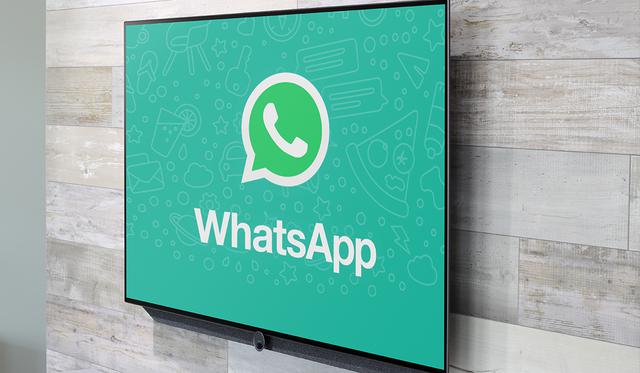 FOTO 1 DE 3 | ¿Quieres usar WhatsApp en tu televisor y chatear desde la comodidad de tu cama? Usa este truco. | Foto: Mock up (Desliza a la izquierda para ver más fotos)