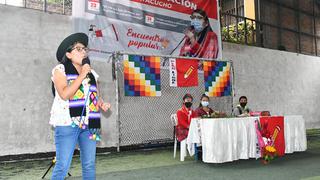 Congresistas de Perú Libre hacen campaña en horas de trabajo