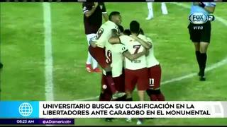 Universitario se juega la clasificación en la Copa Libertadores