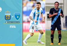 Argentina vs. Guatemala ¿dónde ver el partido de la Albiceleste?
