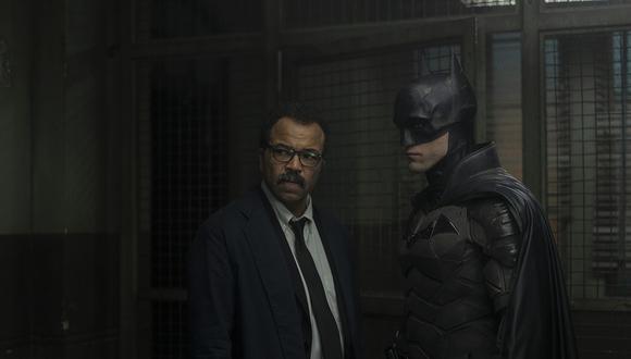 Robert Pattinson y Jeffrey Wright en The Batman. (Foto: Warner Bros)