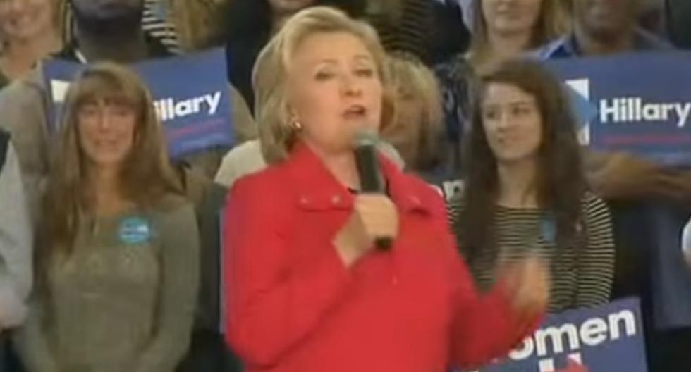 Este video de Hilary Clinton ladrando como un perro se ha convertido en tendencia en los Estados Unidos. (Foto: captura)