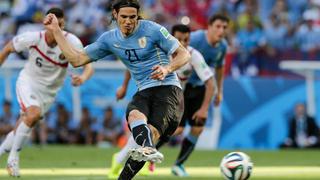 Uruguay vs. Costa Rica: Cavani marcó de penal para 'charrúas'