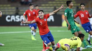 Chile goleó 4-0 a Bolivia y clasificó al hexagonal final del Sudamericano Sub 17 | VIDEO