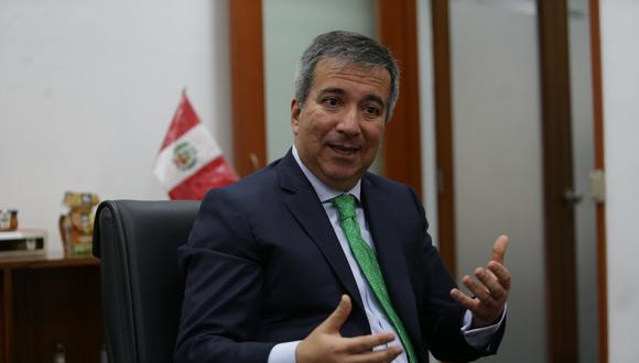 Raúl Pérez-Reyes, ministro de la Producción conversó con El Comercio