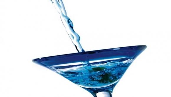 Blue martini