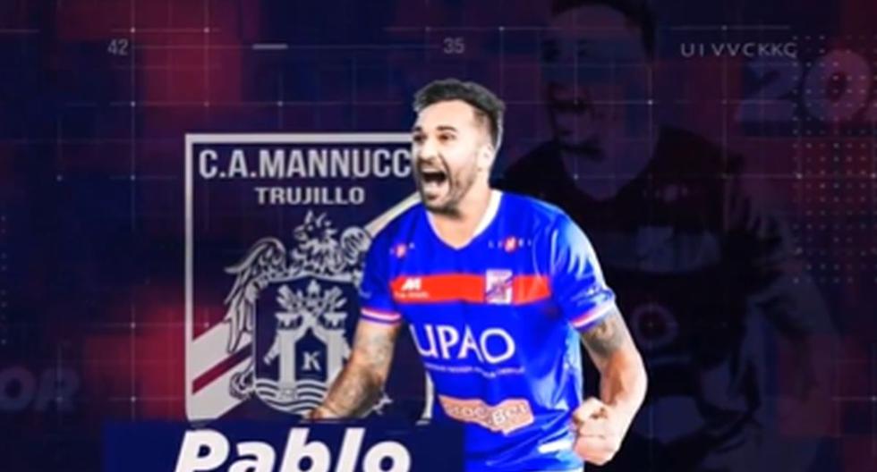Pablo Míguez was announced as Carlos A. Mannucci’s new reinforcement for League 1 Betsson