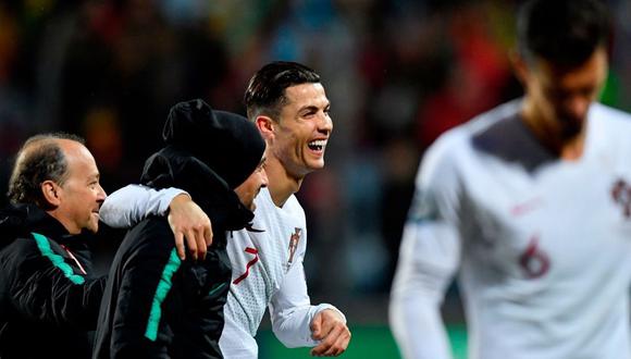 Cristiano marcó su gol 99 con Portugal. (Foto: Agencias)