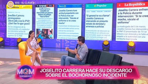 Joselito Carrera se defiende en 'Mande quien mande'