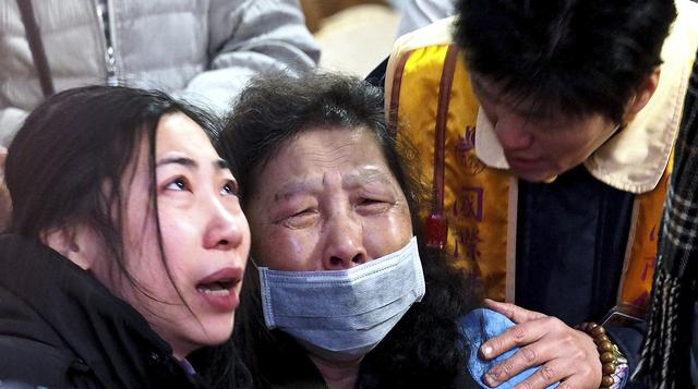 Accidente aéreo en Taiwán: el dolor en la zona del desastre - 1