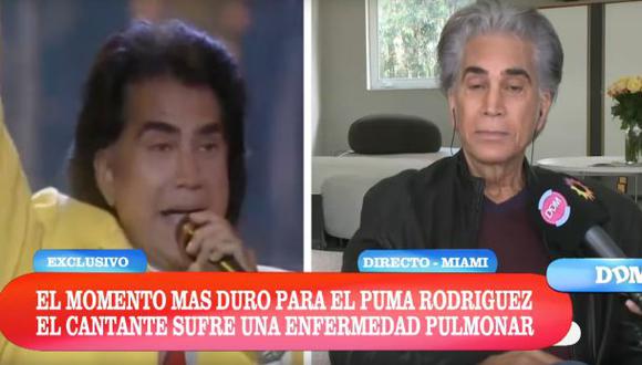 Puma Rodríguez reaparece y deja su salud "en manos de Dios"