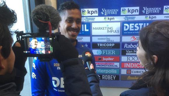 Renato Tapia ha sido titular por primera vez con Willem II. El peruano brindó sus sensaciones luego de disputar más de 80 minutos en la Liga de Holanda. (Foto: captura de pantalla)